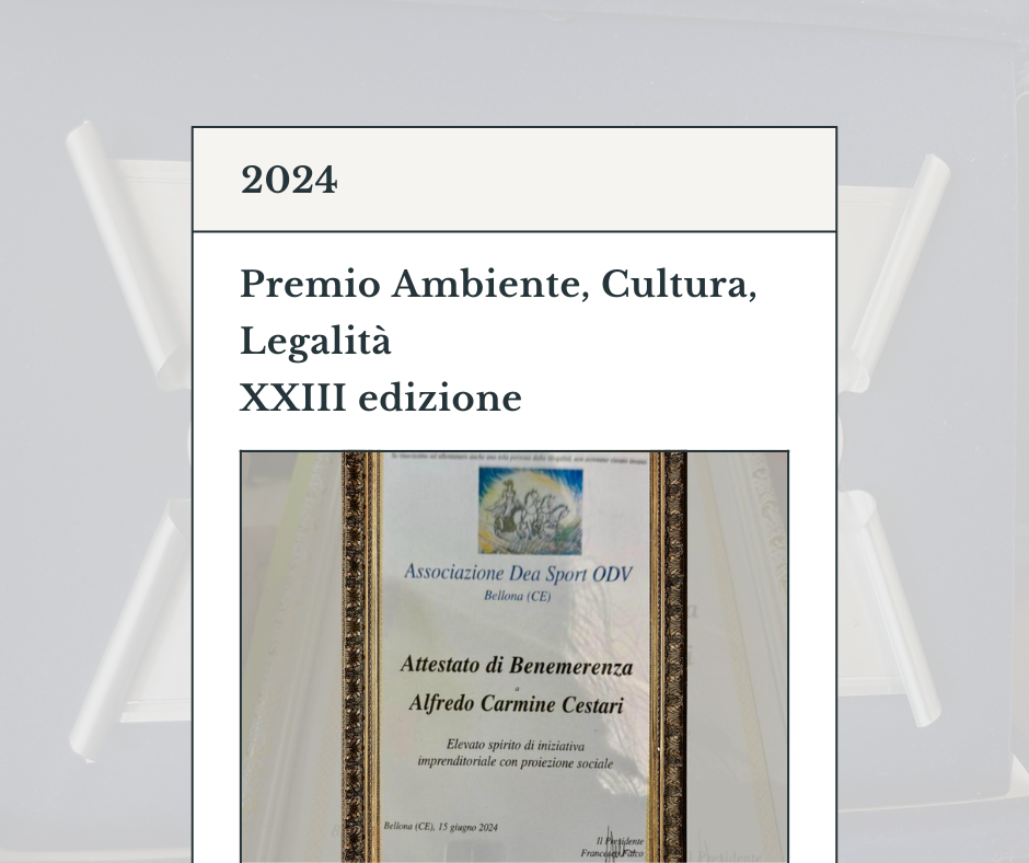 PREMIO, AMBIENTE, CULTURA E LEGALITÀ